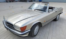 300 SL  Rauchsilber Leder Braun Restaurations Objekt