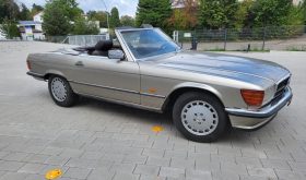 300 SL  Rauchsilber Leder Braun Restaurations Objekt