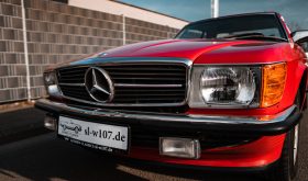 560 SL Rot/Dattel,Vollgarantie, wenig km