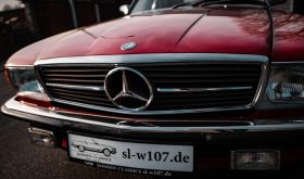 560 SL Rot/Dattel,Vollgarantie, wenig km