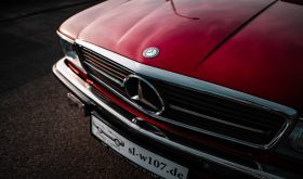 560 SL Rot/Dattel,Vollgarantie, wenig km