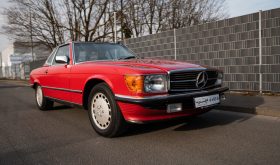 560 SL Rot/Dattel,Vollgarantie, wenig km