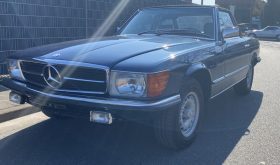500 SL Lapisblaumet, Leder Grau