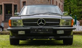 560 SL, Schwarz 040 Leder Grau TOP