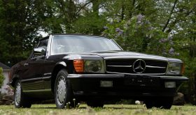 560 SL, Schwarz 040 Leder Grau TOP