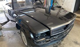 500 SL (Mopf) Blauschwarz / Leder Grau