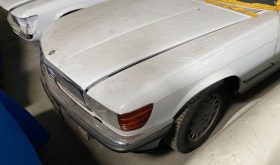 500 SL( Mopf) Artikweiß / Leder Blau