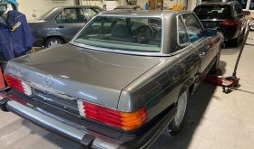 560 SL Anthrazitgrau / Leder Grau