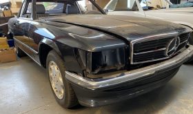 500 SL (Mopf) Blauschwarz / Leder Grau
