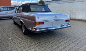 280 SE 3.5 Cabrio Umbau Silber /  Leder schwarz