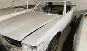 500 SL ( Mopf )Arktikweiß, Leder Beige