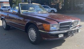 560 SL Pajettrotmet. Leder Beige Kanada Ausführung