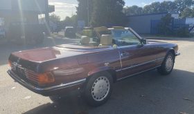 560 SL Pajettrotmet. Leder Beige Kanada Ausführung