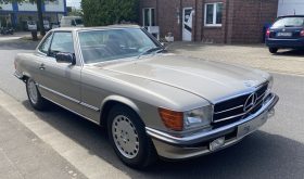 300 SL Rauchsilber / Leder Rot Vollrestauration TOP Zustand