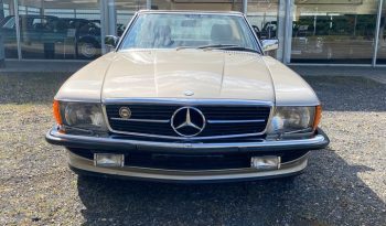 
									Mercedes-Benz SL 500 Rauchsilber / Leder dunkel Braun TOP voll								