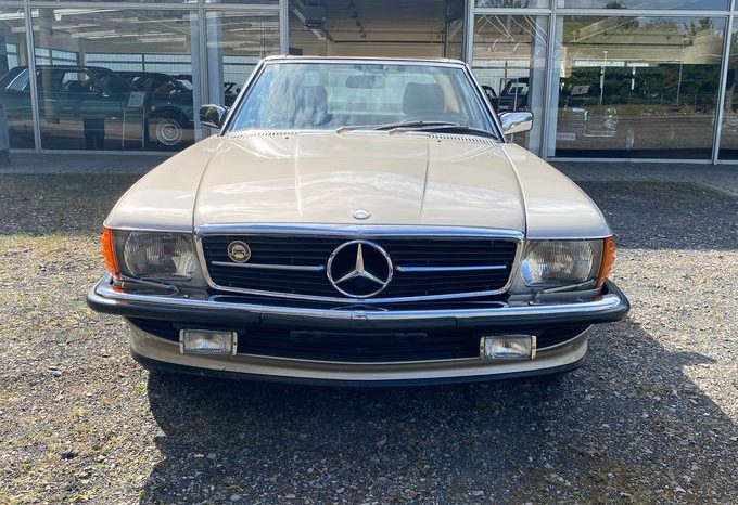 
								Mercedes-Benz SL 500 Rauchsilber / Leder dunkel Braun TOP voll									