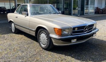 
									Mercedes-Benz SL 500 Rauchsilber / Leder dunkel Braun TOP voll								