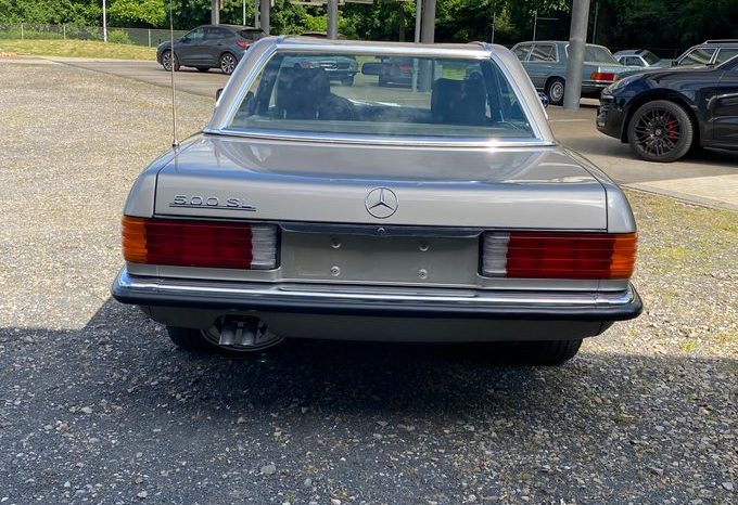
								Mercedes-Benz SL 500 Rauchsilber / Leder dunkel Braun TOP voll									