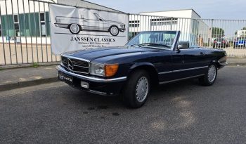 Mercedes-Benz SL 500 dunkel Blau / Leder Grau