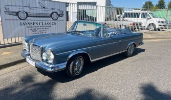 
									Mercedes-Benz 280 SE 3,5 Flachkühler Cabrio voll								