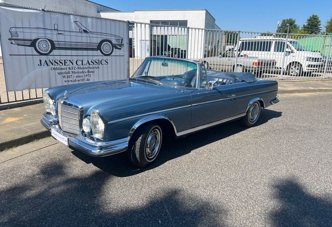 
								Mercedes-Benz 280 SE 3,5 Flachkühler Cabrio voll									