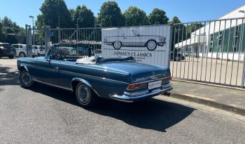 
									Mercedes-Benz 280 SE 3,5 Flachkühler Cabrio voll								