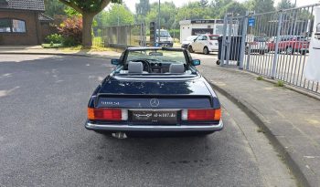 Mercedes-Benz SL 500 dunkel Blau / Leder Grau