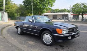 Mercedes-Benz SL 500 dunkel Blau / Leder Grau
