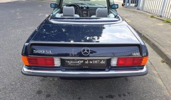 
									Mercedes-Benz SL 500 dunkel Blau / Leder Grau voll								