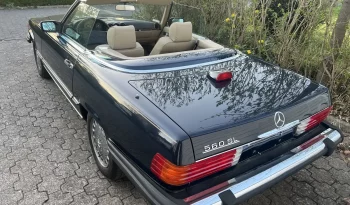 
									560 SL Dunkelblau / Leder Beige inkl. EU Umbau voll								