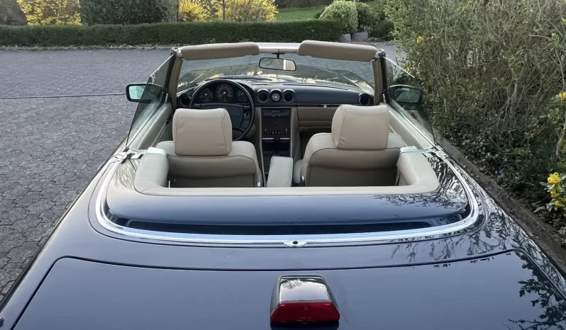 
								560 SL Dunkelblau / Leder Beige inkl. EU Umbau voll									