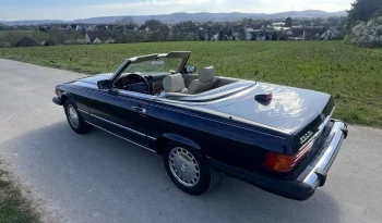 
									560 SL Dunkelblau / Leder Beige inkl. EU Umbau voll								