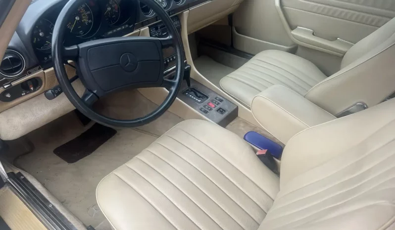 
								560 SL Dunkelblau / Leder Beige inkl. EU Umbau voll									