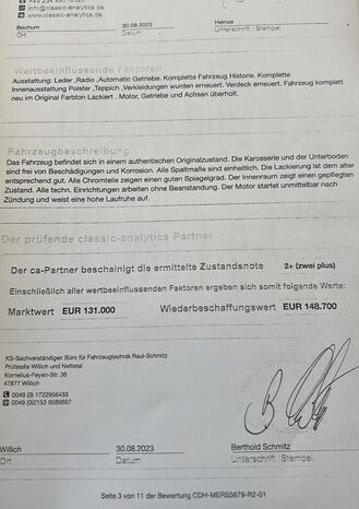 
								Mercedes-Benz SL 280 W113 Restauriert Sehr schön voll									