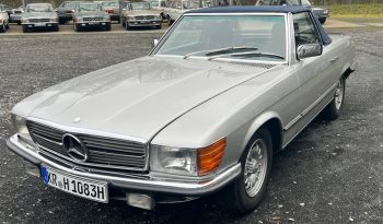 500 SL Silber / Leder Blau