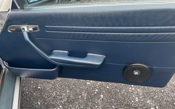 
								500 SL Silber / Leder Blau voll									