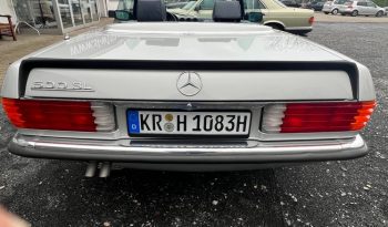 
									500 SL Silber / Leder Blau voll								