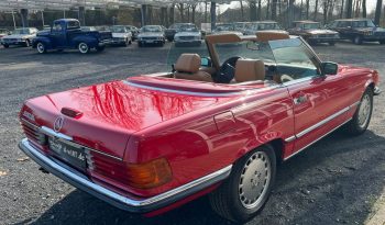 Mercedes-Benz SL 560 Signalrot / Leder Dattel