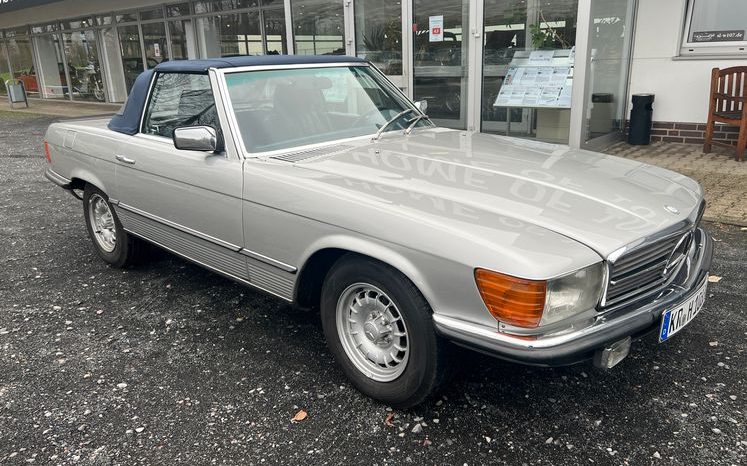 
								500 SL Silber / Leder Blau voll									