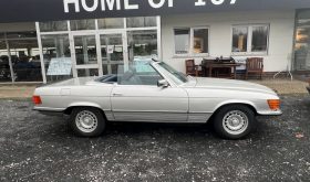 500 SL Silber / Leder Blau