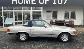 500 SL Silber / Leder Blau