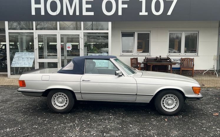 
								500 SL Silber / Leder Blau voll									