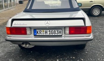 500 SL Silber / Leder Blau