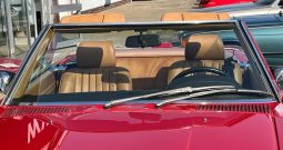 Mercedes-Benz SL 560 Signalrot / Leder Dattel