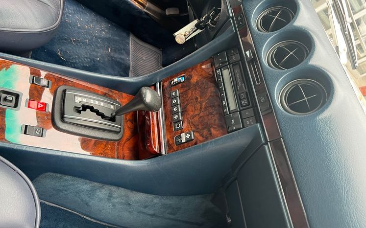 
								500 SL Silber / Leder Blau voll									