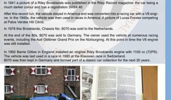 Riley Nine Brooklands