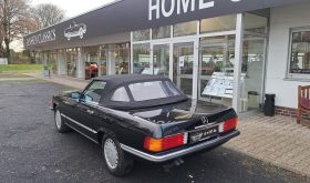 Mercedes-Benz SL 560 Schwarz Uni / Leder Mittelrot