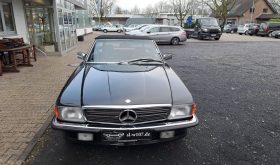 Mercedes-Benz SL 560 Schwarz Uni / Leder Mittelrot