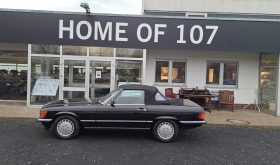 Mercedes-Benz SL 560 Schwarz Uni / Leder Mittelrot