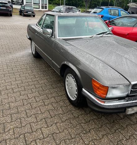 
								Mercedes-Benz SL 560 Anthrazitgraumet/ Leder Grau TOP voll									